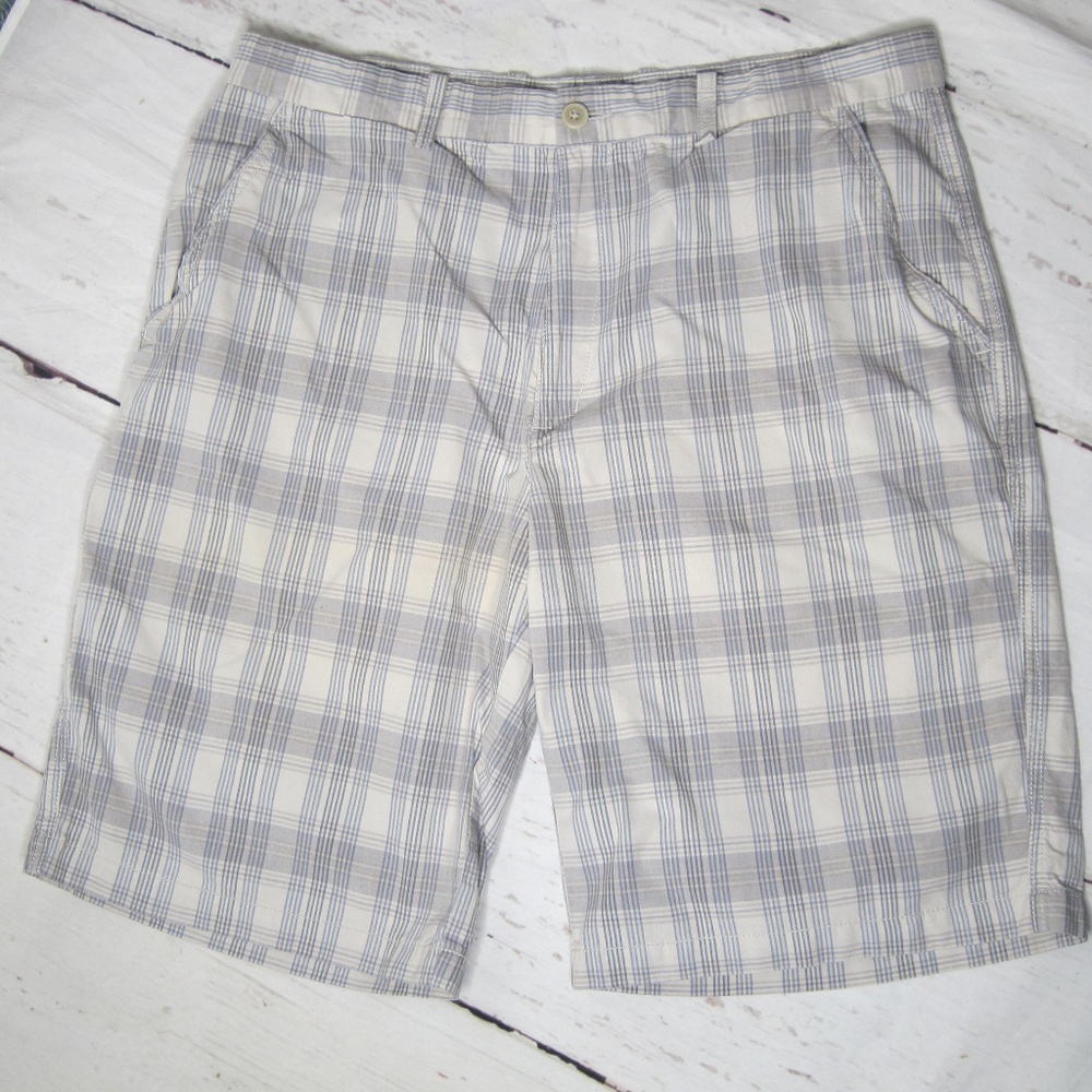 Perry Ellis Plaid Shorts Size 36